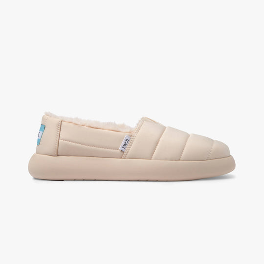 TOMS ALPARGATA MALLOW Womens Full Slipper Beige