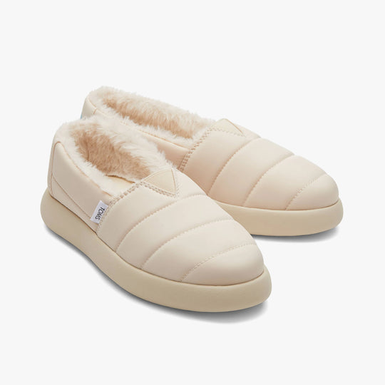 TOMS ALPARGATA MALLOW Womens Full Slipper Beige