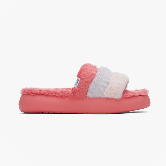 TOMS ALPARGATA MALLOW SLIDE Womens Sandals Pink