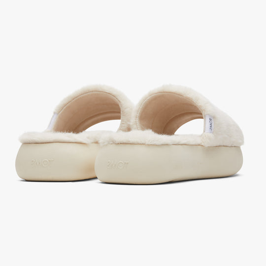 TOMS ALPARGATA MALLOW SLIDE Womens Sandals Beige