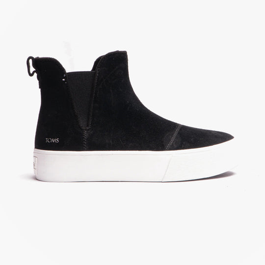 TOMS FENIX PLATFORM CHELSEA Womens Boots Black