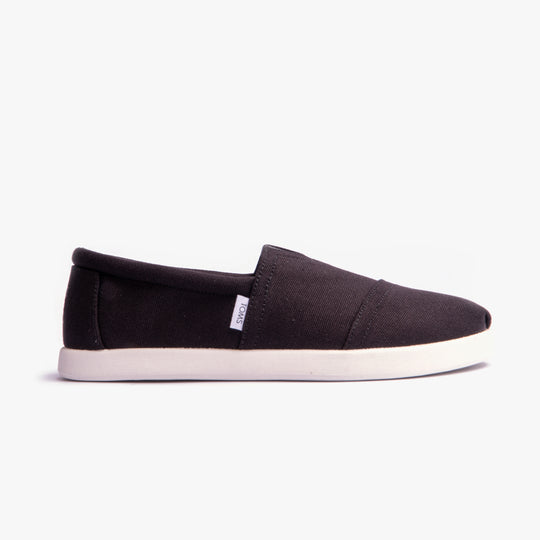TOMS ALP FWD Mens Cotton Casual Canvas Shoes Black