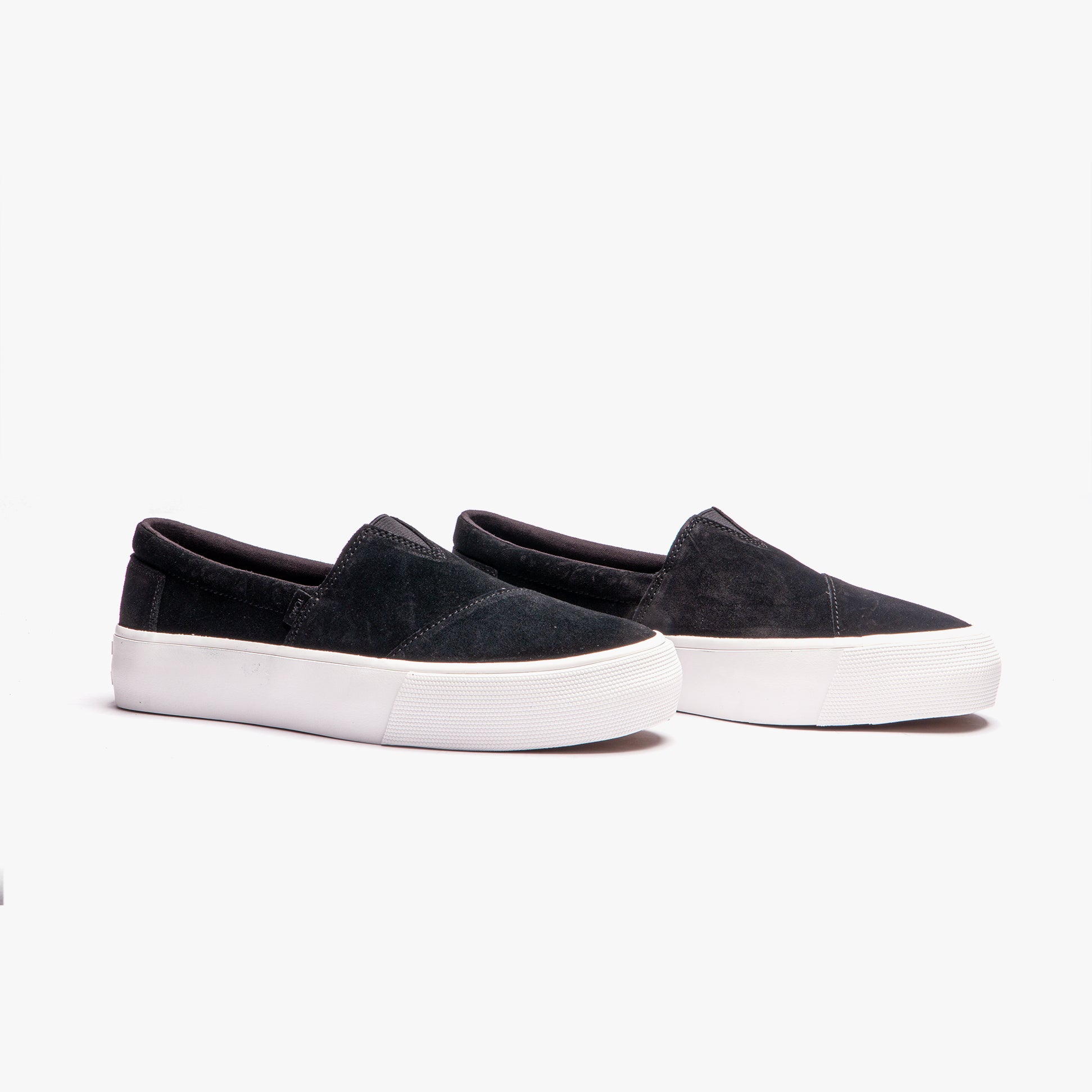 TOMS ALP FENIX PLATFORM SLIP ON Womens Sneakers Black