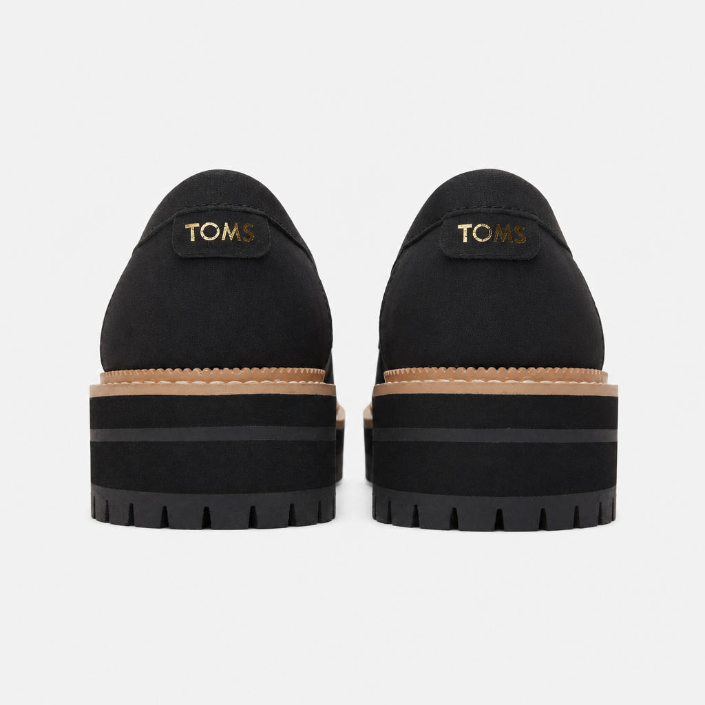TOMS CARA Womens Loafer Shoes Black