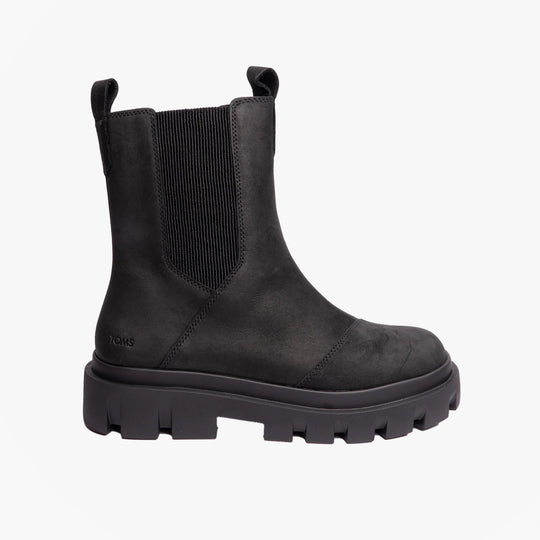 TOMS ROWAN Womens Boots Black/Black