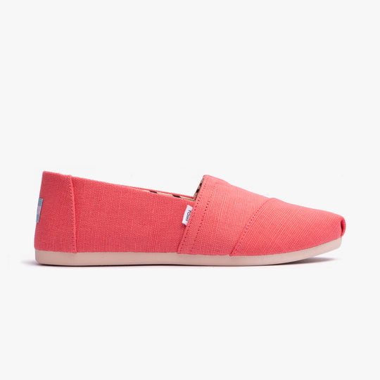 TOMS ALPARGATA Womens Canvas Shell Pink