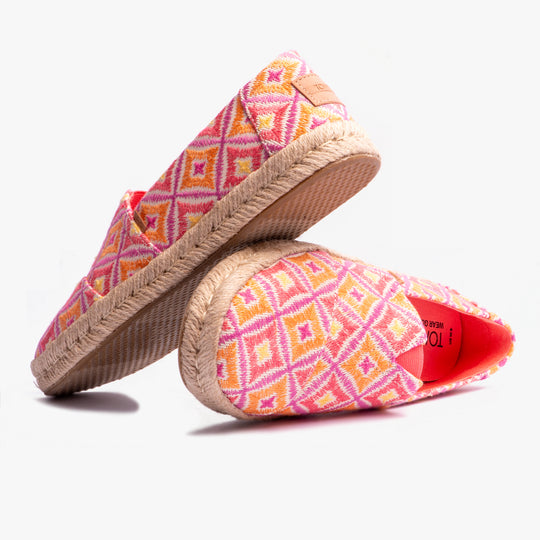 TOMS ALPARGATA ROPE 2.0 Womens Espadrilles Shell Pink