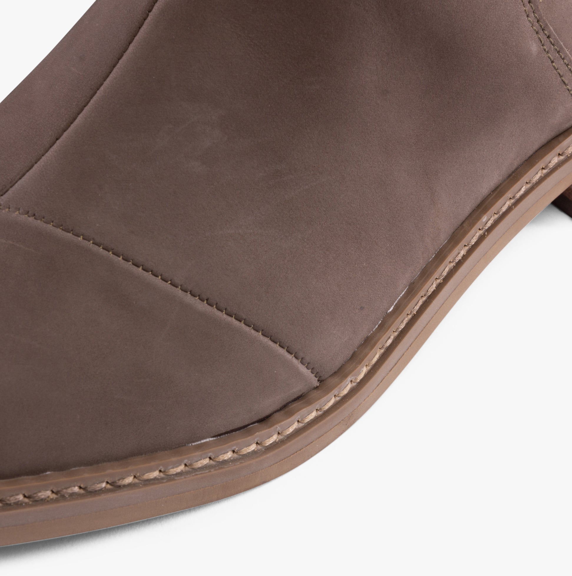 TOMS CHARLIE Womens Boots Green detail view of upper material with stitching and sole accent.