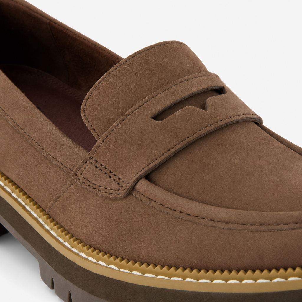 TOMS CARA Womens Loafer Shoes Dark Brown