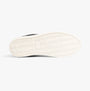 TOMS TRVL LITE RIO Mens Trainers Black bottom view showing rubber sole design and texture.