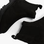 TOMS GRIFFIN Mens Boots Black detail view showcasing suede upper and elasticated side panels