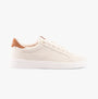 TOMS TRVL LITE RIO Mens Trainers Beige side view showcasing textile upper and rubber sole.