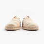 TOMS ALPARGATA ROPE 2.0 Mens Espadrille Tan front view striped textile slip-on shoes