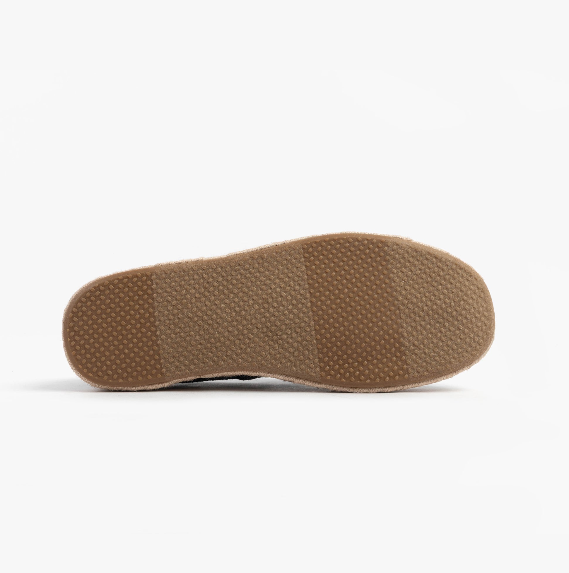 TOMS ALPARGATA ROPE 2.0 Mens Espadrille Navy shoe bottom view rubber sole.
