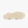 TOMS DIANA Womens Sandals Pink bottom view showcasing rubber sole and detailed tread design.