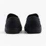 TOMS BAJA 2.0 Mens Casual Canvas Trainers Black back view showcasing low top design and slip-on style.