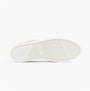 TOMS CARLO 2.0 Mens Trainers Grey sole view featuring rubber material and detailed tread pattern.