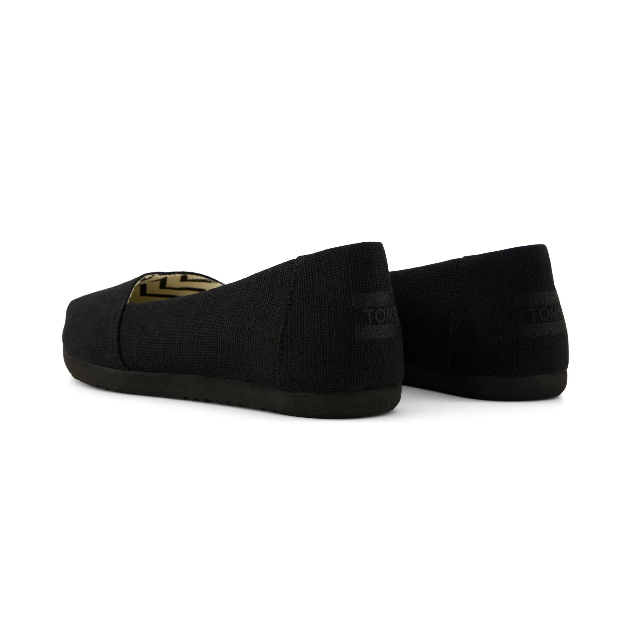TOMS ALPARGATA BALLET Womens Ballerina Shoes Black