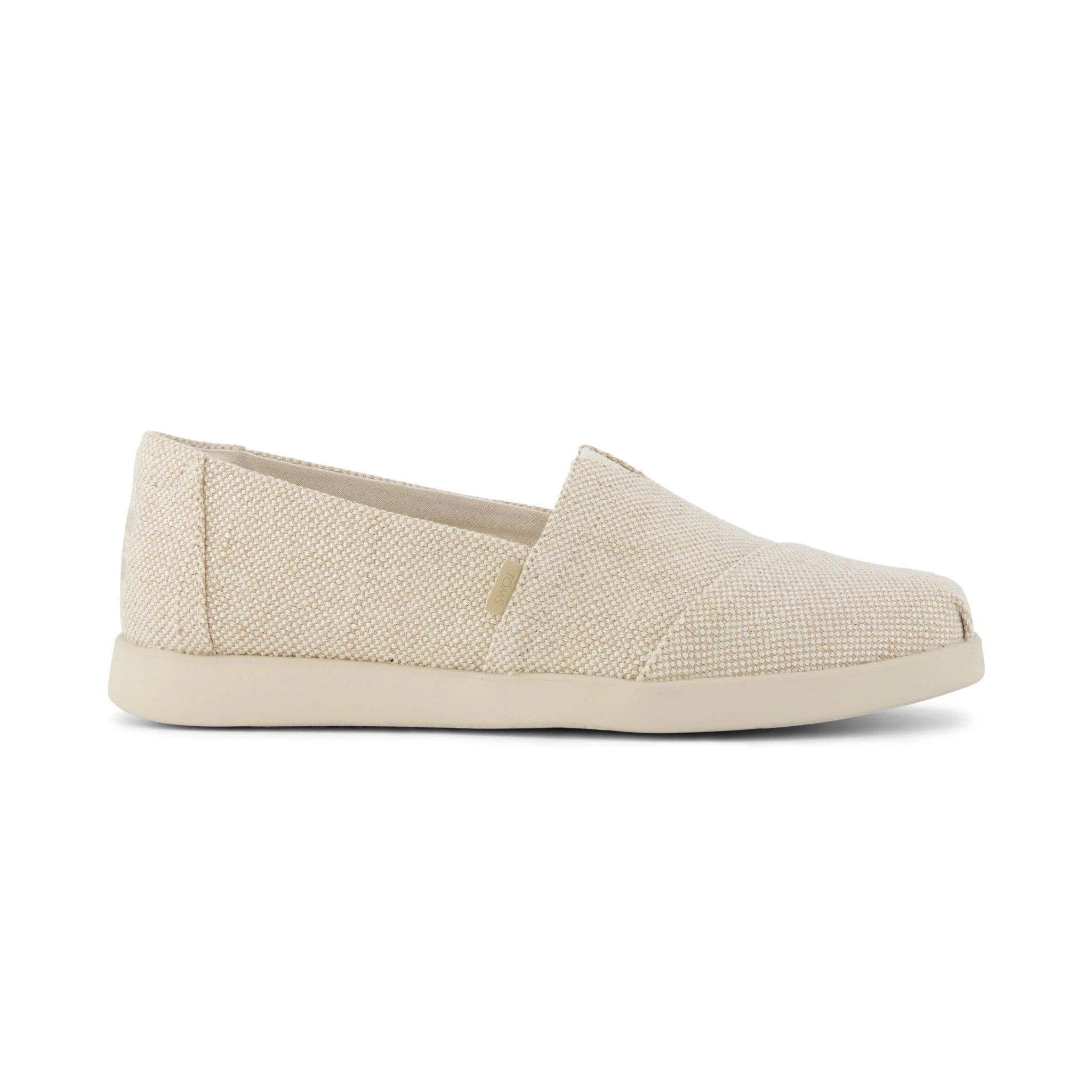 TOMS ALPARGATA PLUS Womens Espadrille Shoes Gold