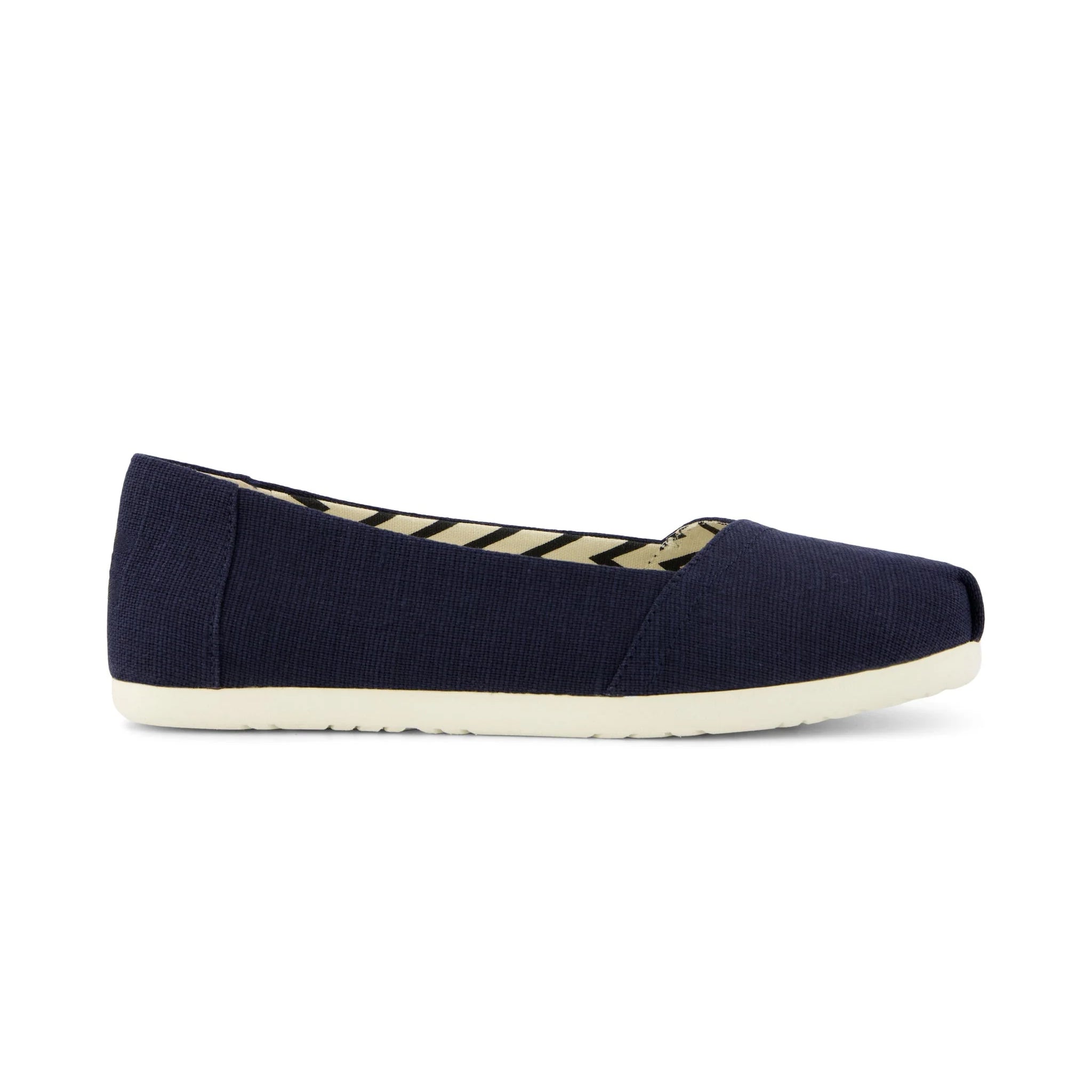 TOMS ALPARGATA BALLET Womens Ballerina Shoes Navy