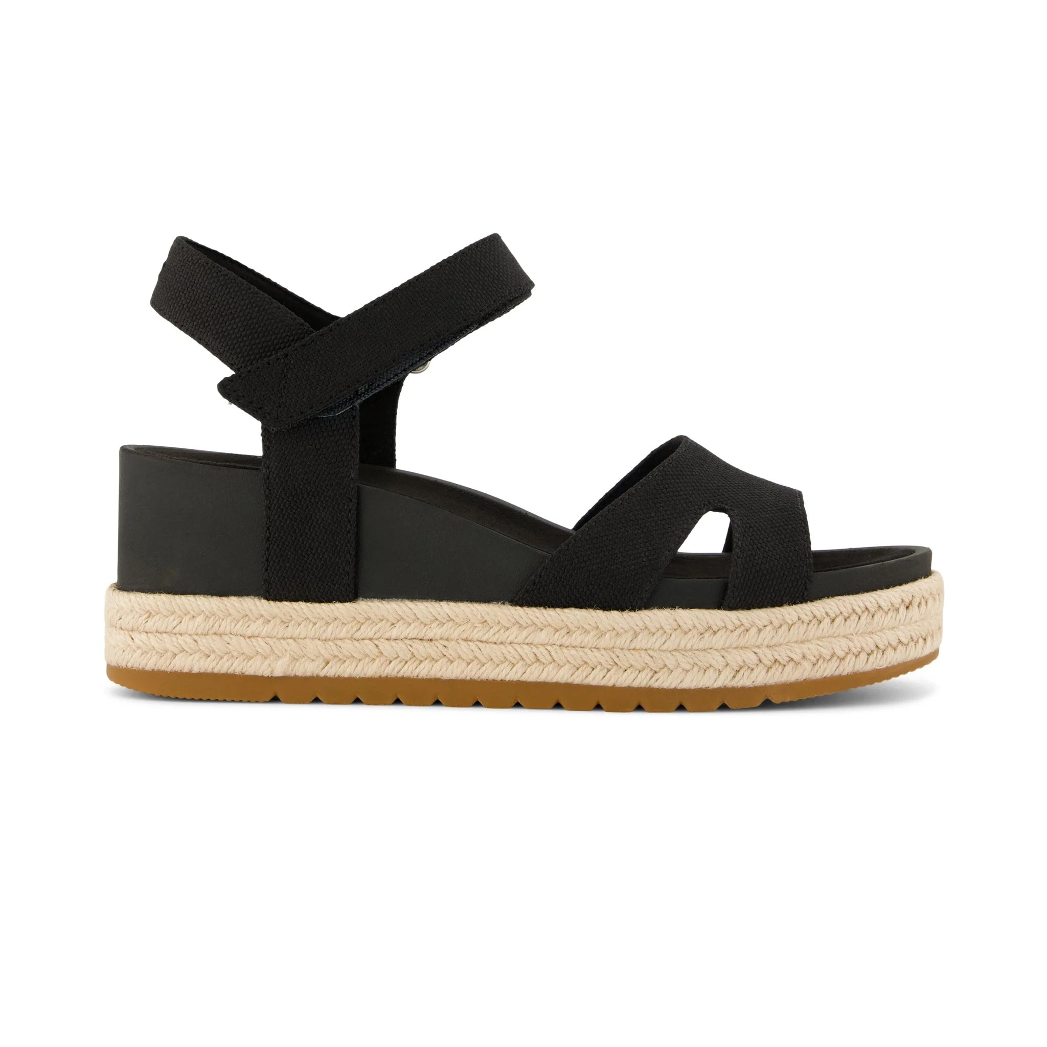 TOMS ALANA Womens Ankle Strap Sandals Black
