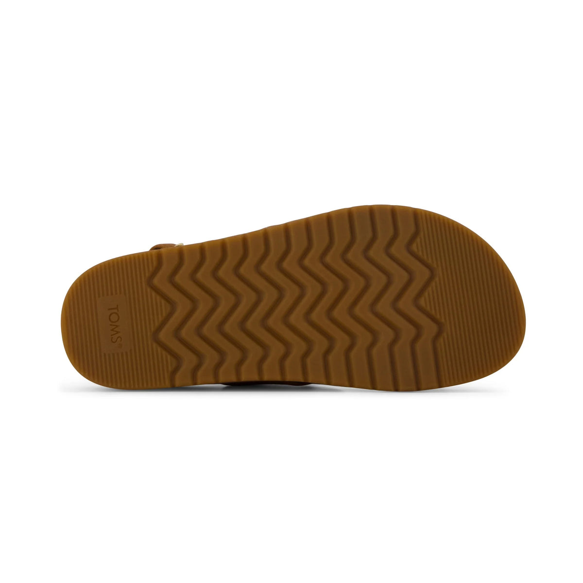 TOMS MARIN Womens Cross Strap Sandals Medium Brown