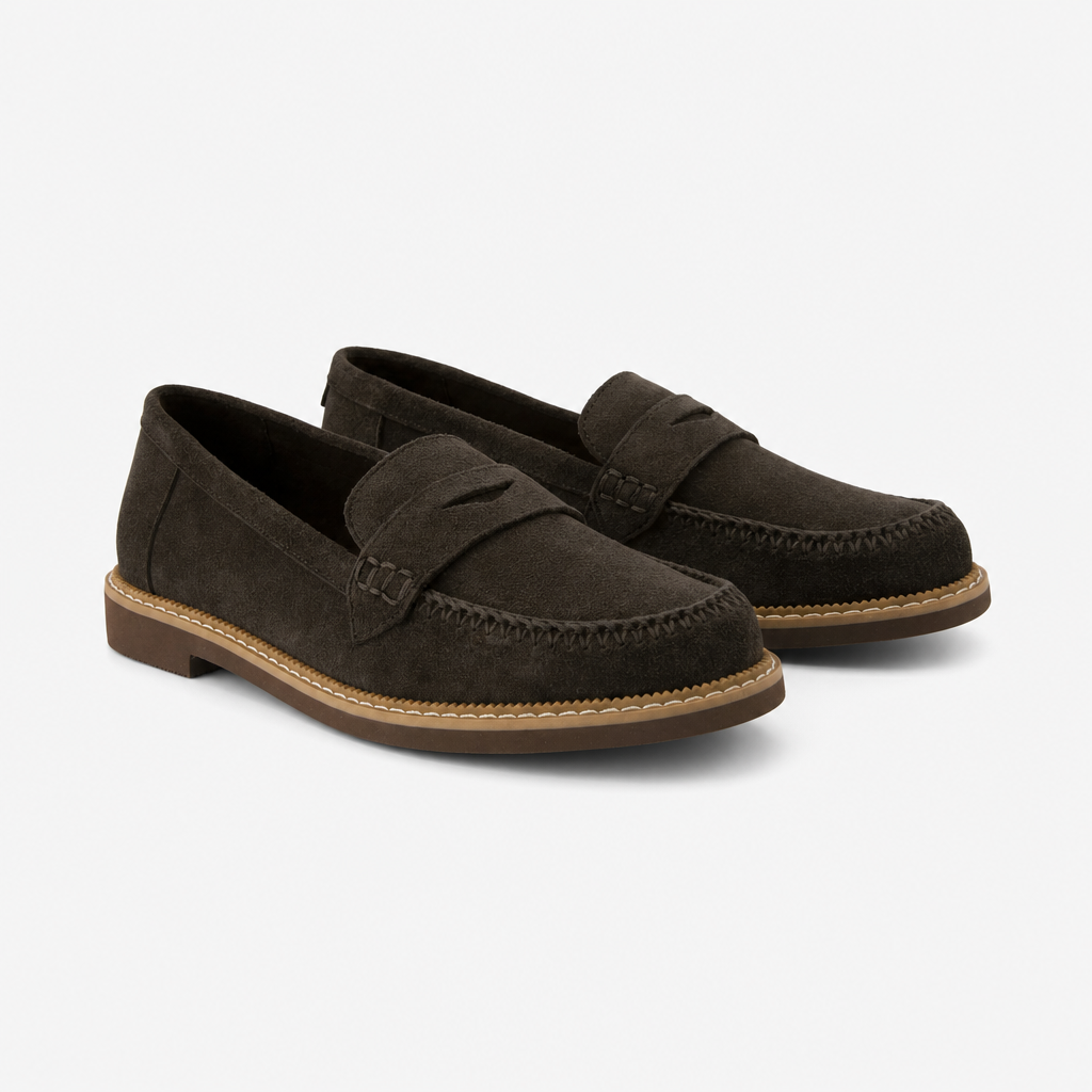 TOMS MARIE Womens Loafer Shoes Dark Brown