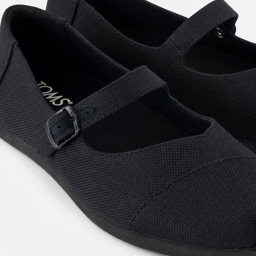 TOMS ALPARGATA MARY JANE Womens Mary Jane Black