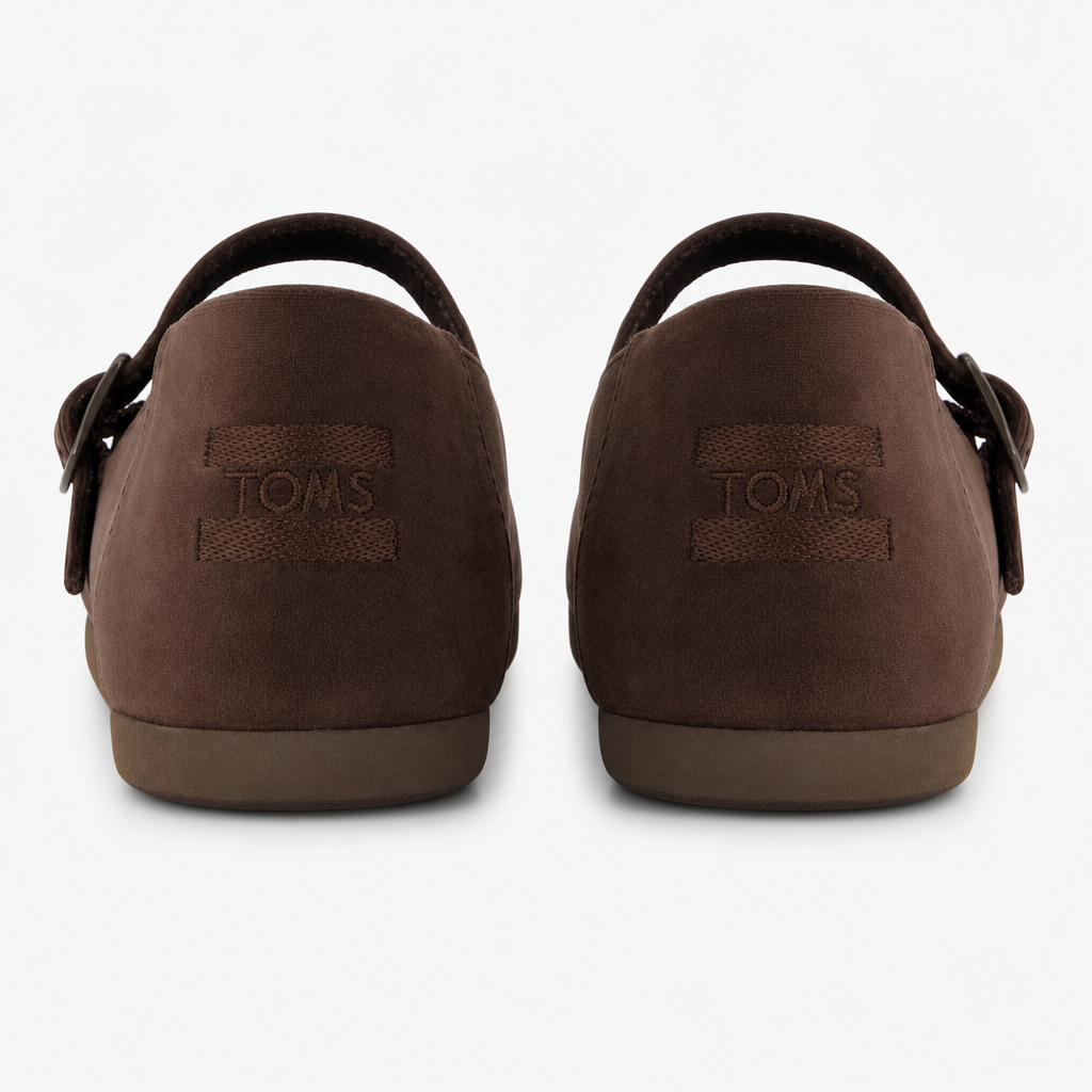 TOMS ALPARGATA MARY JANE Womens Mary Jane Dark Brown