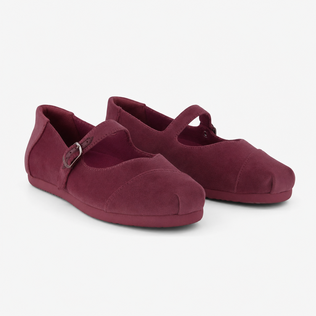 TOMS ALPARGATA MARY JANE Womens Mary Jane Dark Red