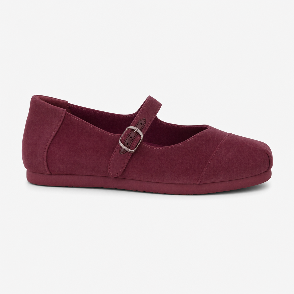 TOMS ALPARGATA MARY JANE Womens Mary Jane Dark Red