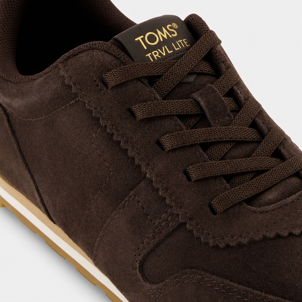 TOMS TRVL LITE PALISADE Womens Casual Trainers Dark Brown