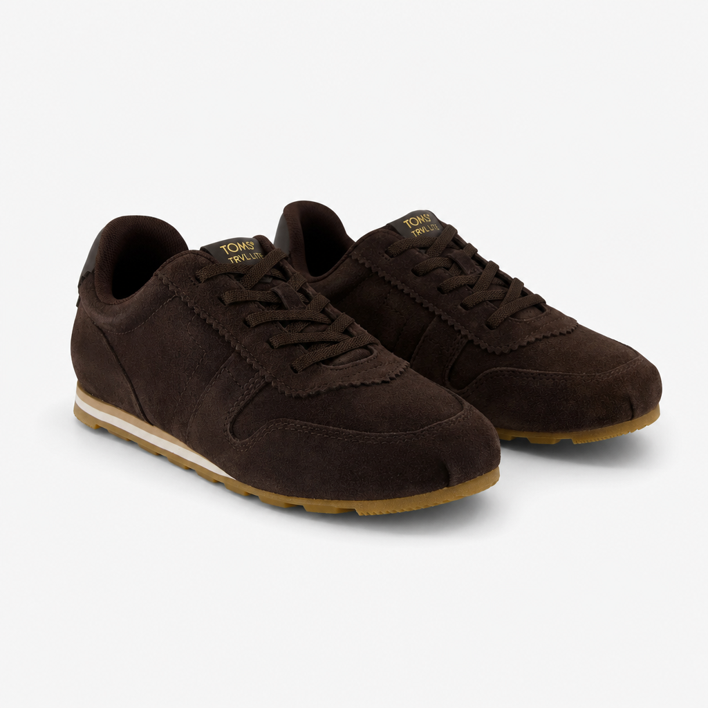 TOMS TRVL LITE PALISADE Womens Casual Trainers Dark Brown