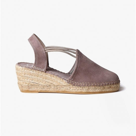 Toni Pons TREMP Womens Wedge Sandals Taupe