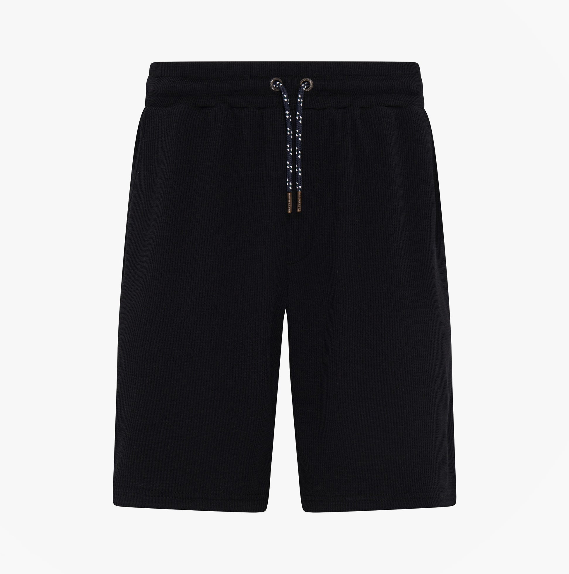 WAFFLE Loungewear Mens Set Black