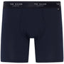Ted Baker 3-Pack Cotton Boxer Briefs Mens Navy front view showcasing elasticated waistband and soft cotton material.