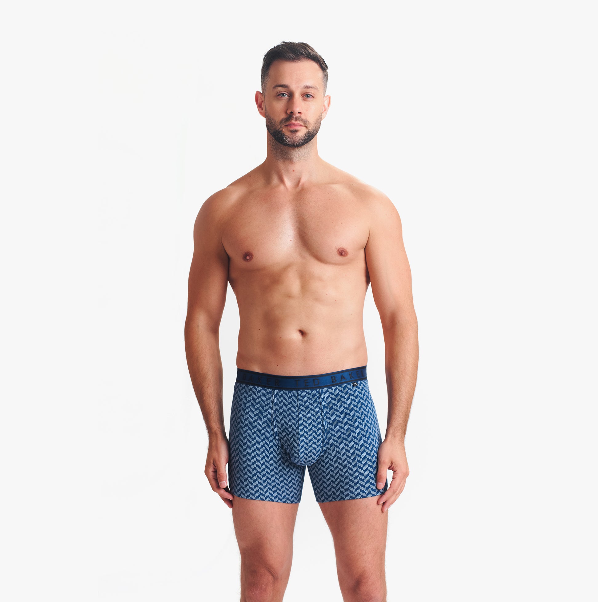Ted Baker 3-Pack Cotton Boxer Briefs Mens Boxer Briefs Multi