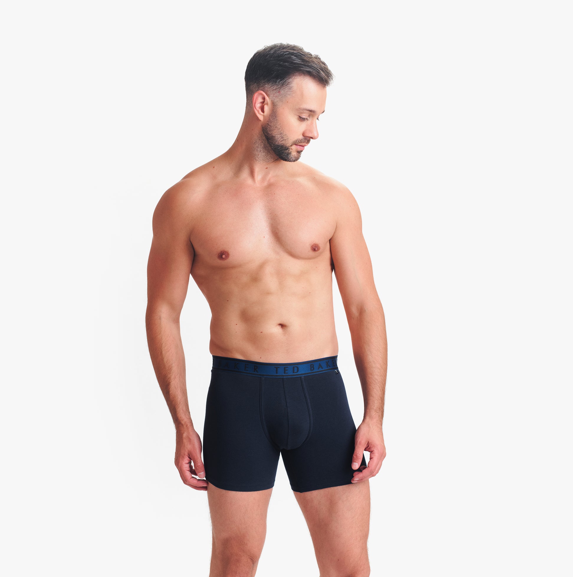 Ted Baker 3-Pack Cotton Boxer Briefs Mens Boxer Briefs Multi