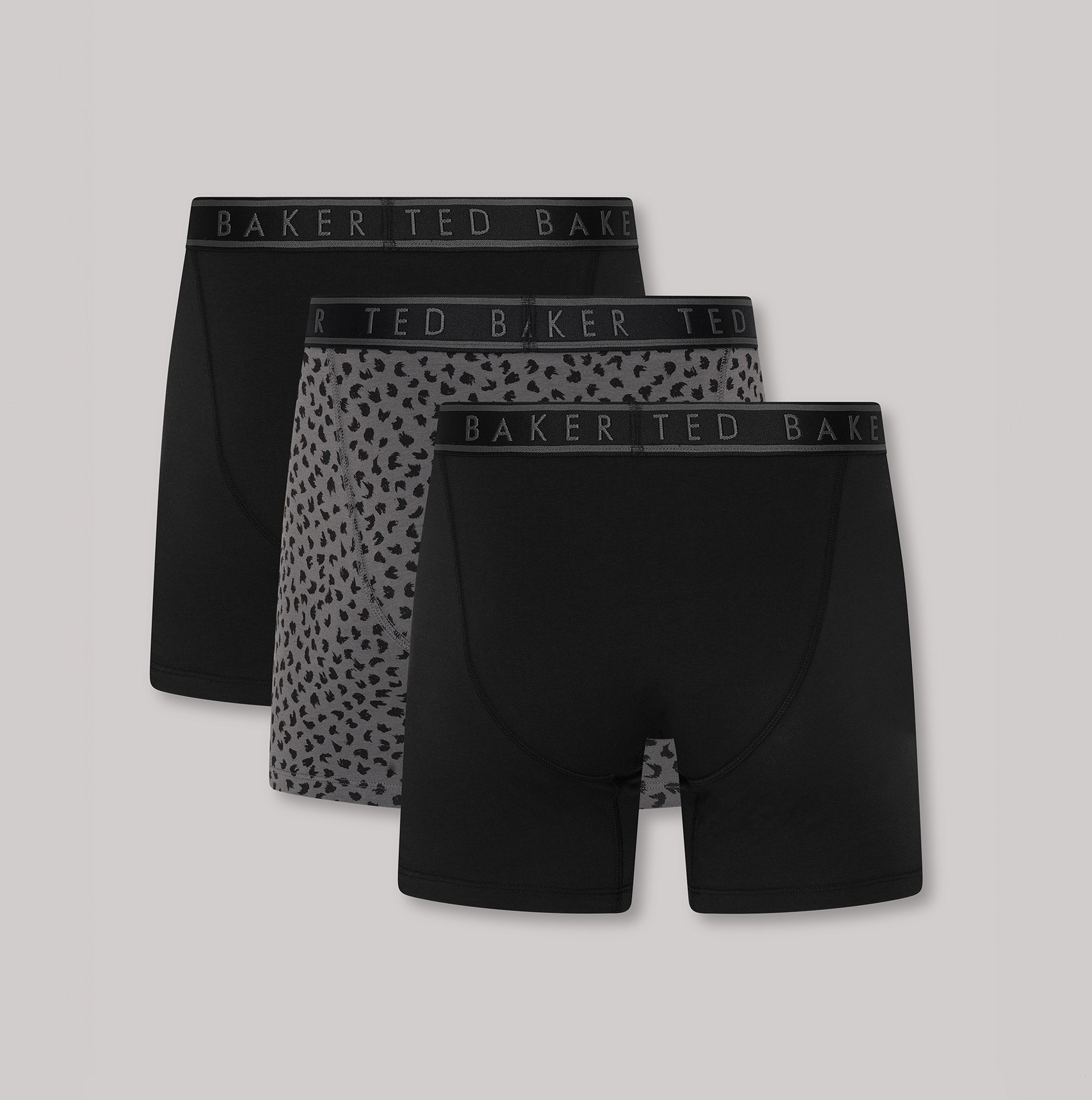 Ted Baker 3-Pack Cotton Boxer Briefs Mens Boxer Briefs Multi