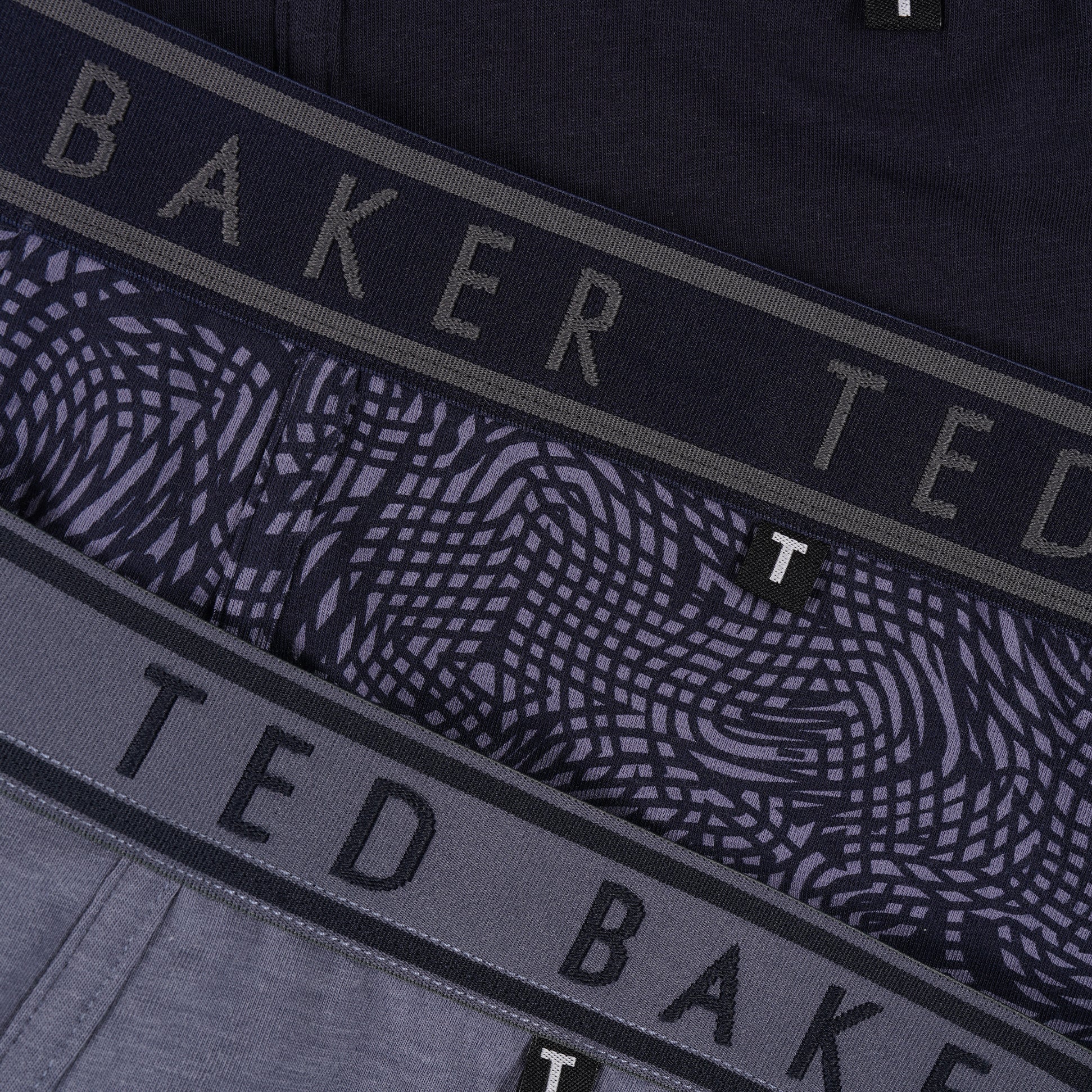 Ted Baker 3-Pack Cotton Boxer Briefs Mens Boxer Briefs Multi