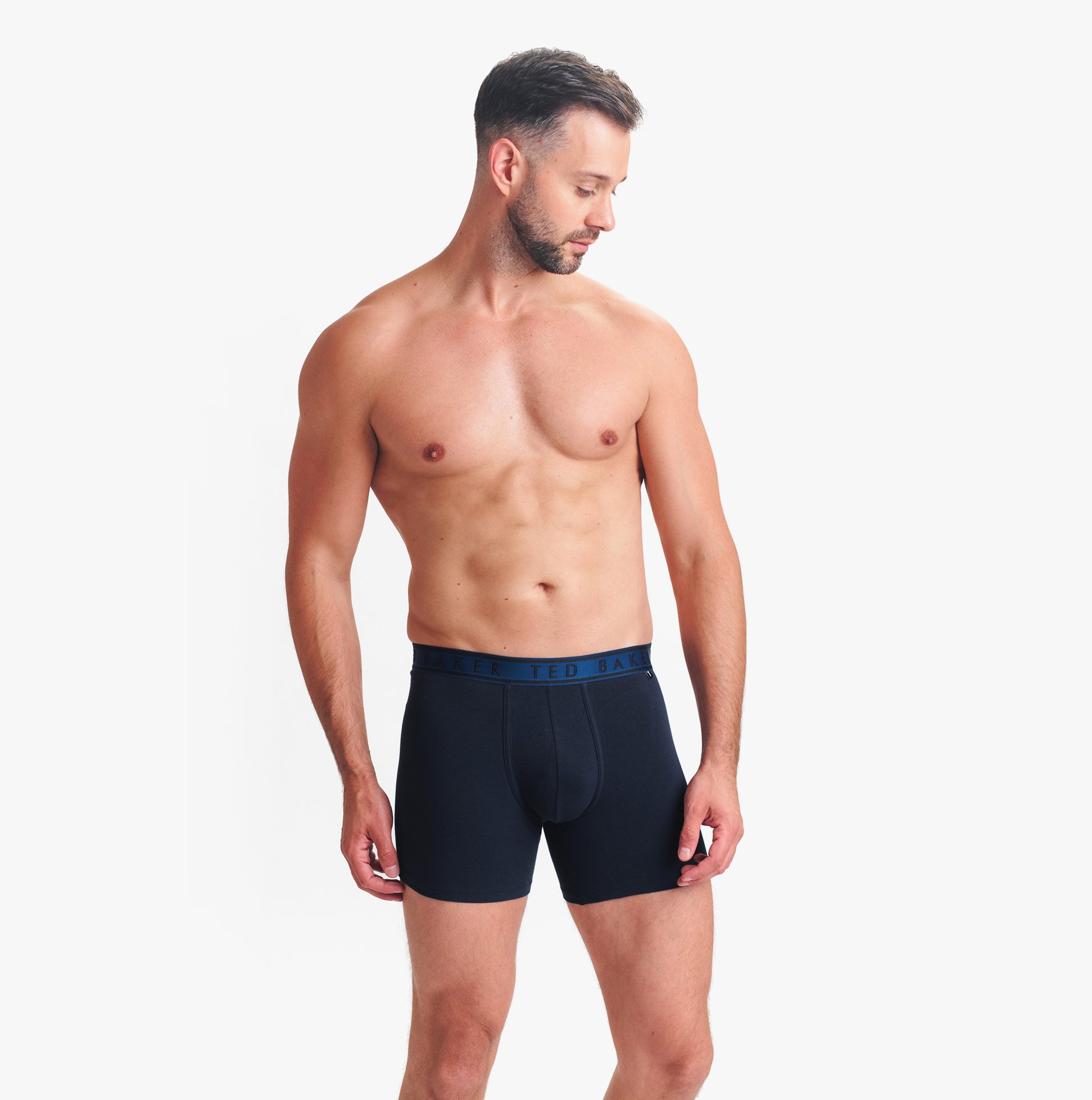 Ted Baker 3-Pack Cotton Boxer Briefs Mens Boxer Briefs Multi