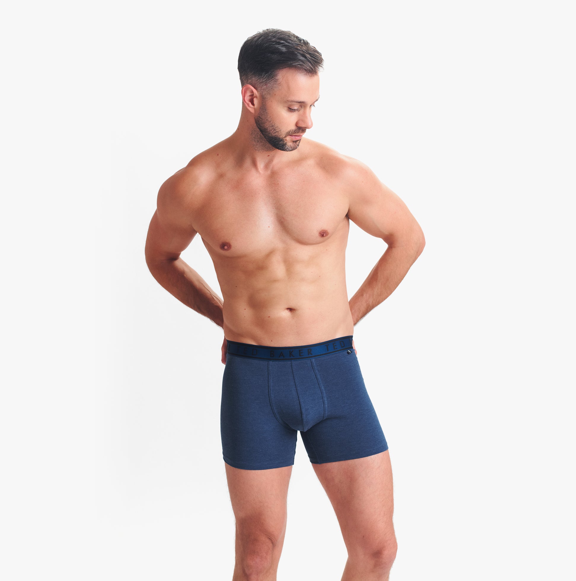 Ted Baker 3-Pack Cotton Boxer Briefs Mens Boxer Briefs Multi