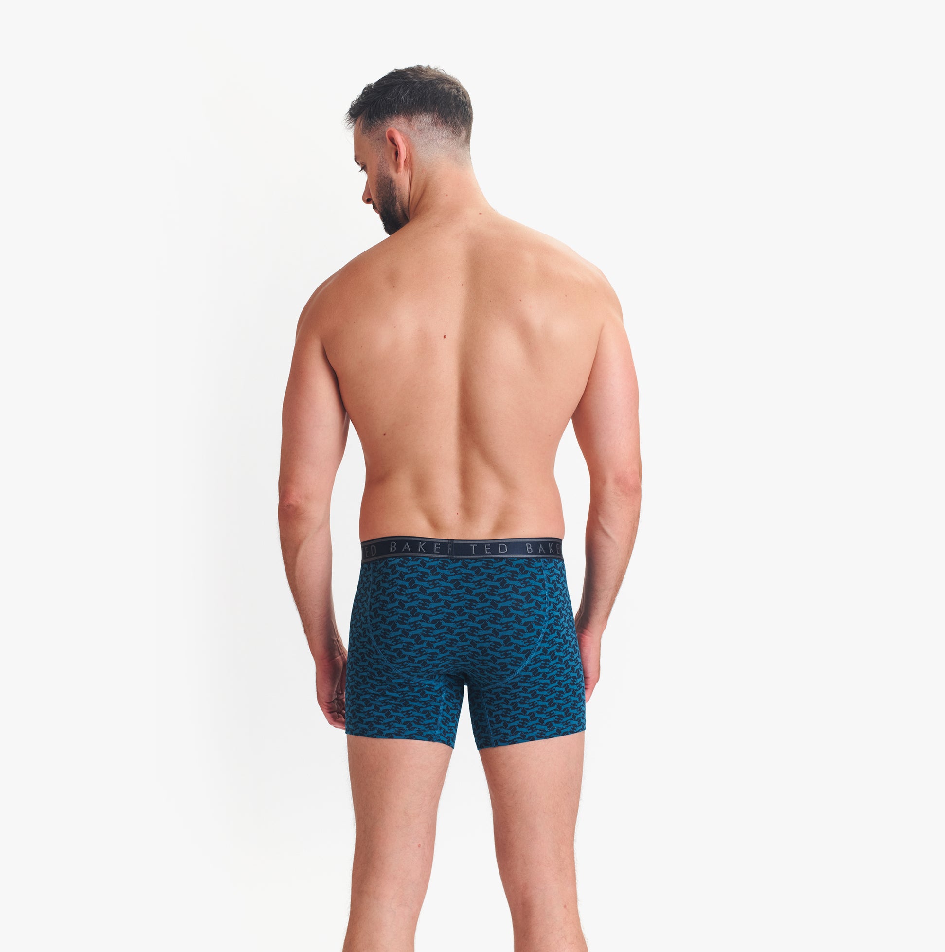 Ted Baker 3-Pack Cotton Boxer Briefs Mens Boxer Briefs Multi