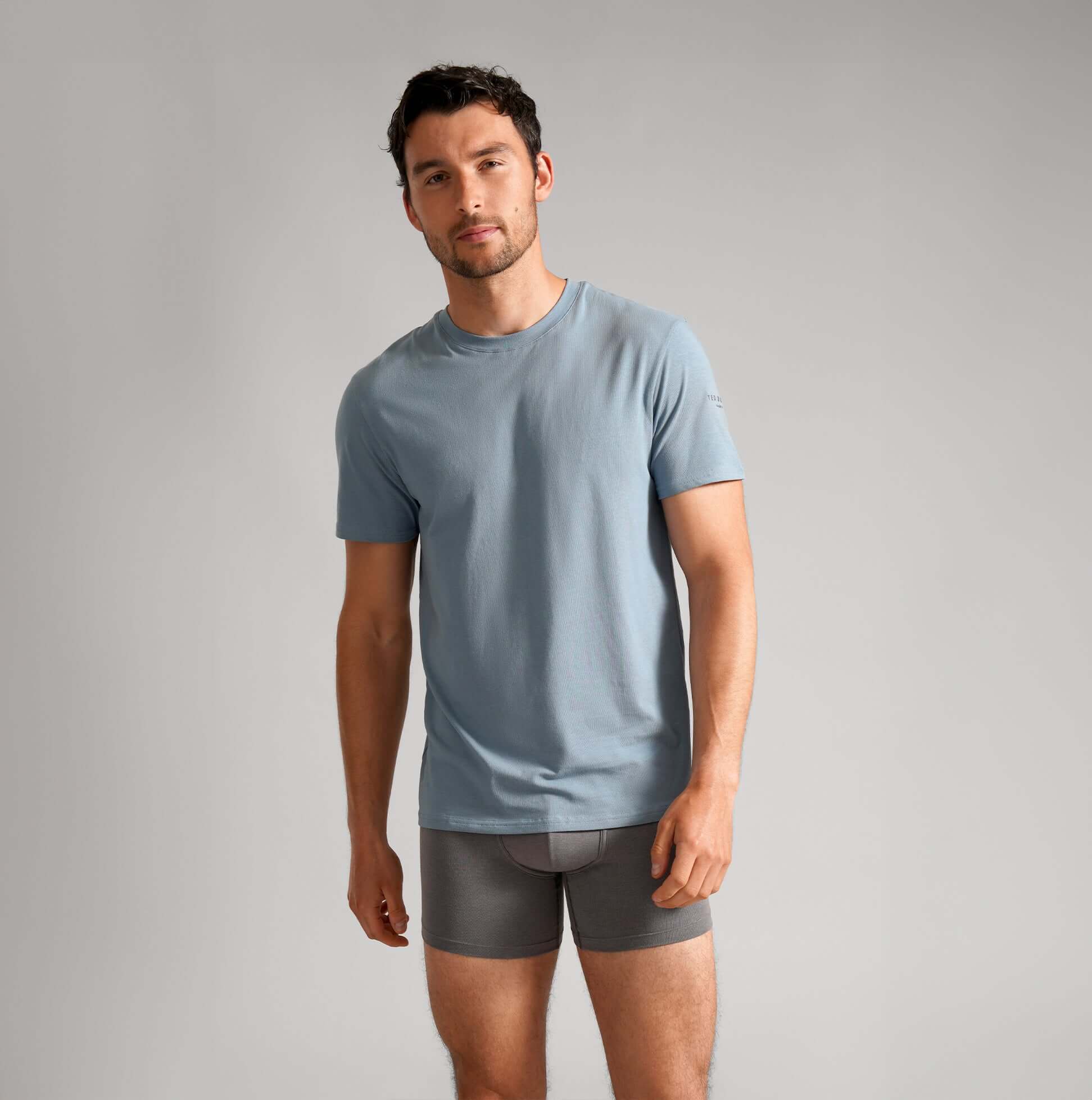 Ted Baker 3-Pack Crew Neck T-Shirts Mens Navy Mix
