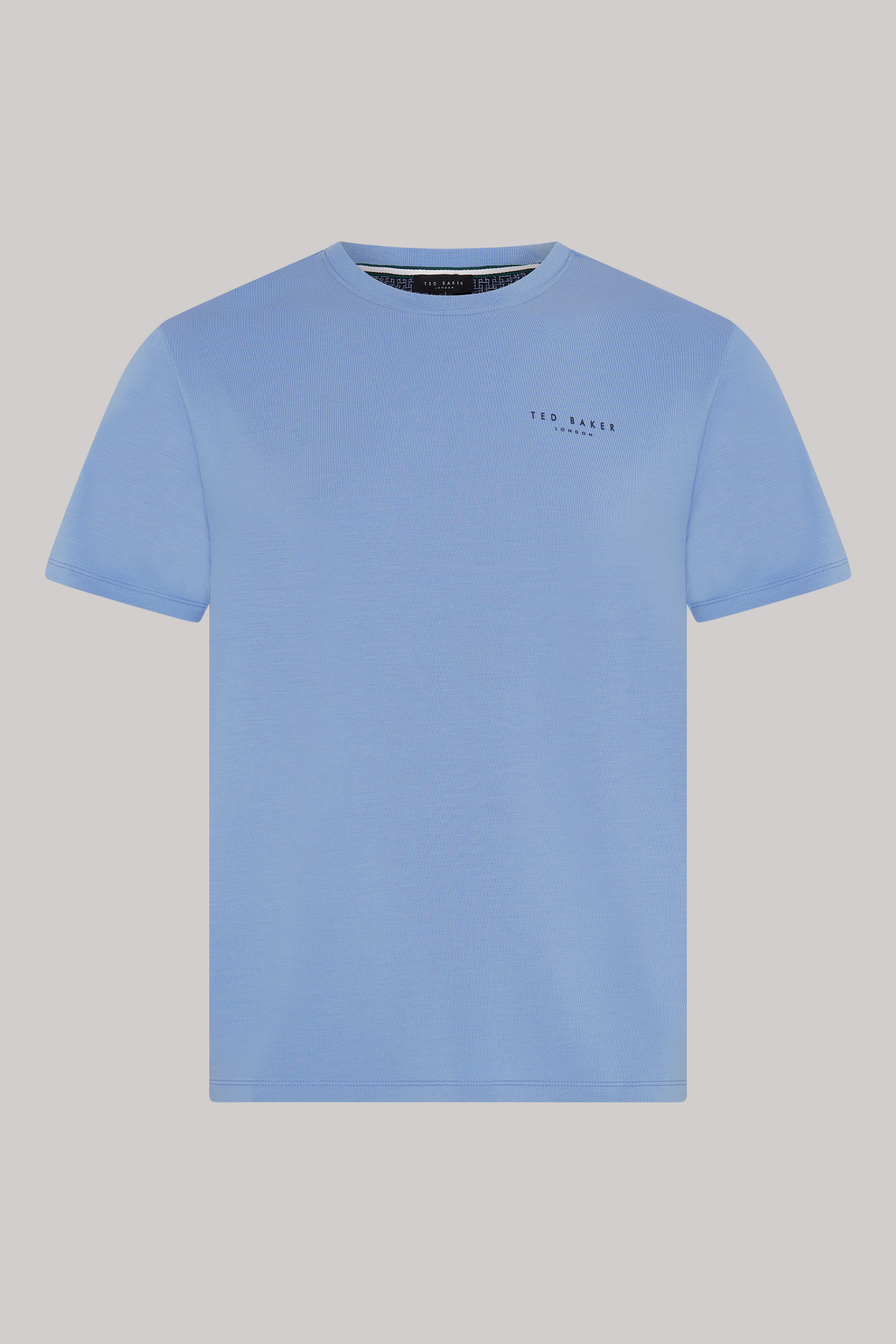 Modal T Shirt And Short Set Mens Loungewear Riviera Blue
