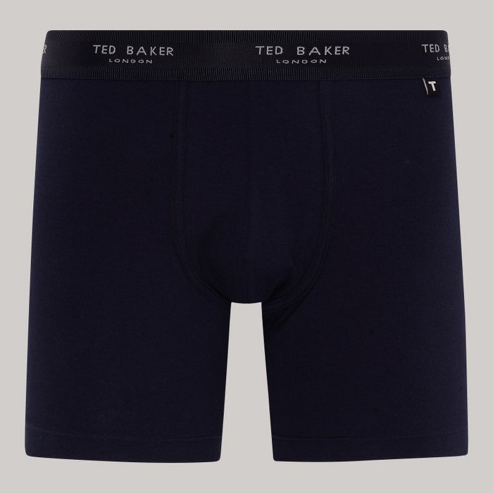 3-Pack Cotton Boxer Brief Mens Boxer Briefs Navy