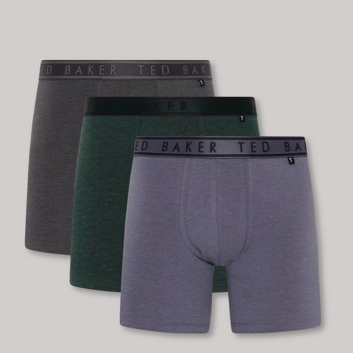 3-Pack Cotton Fashion Boxer Brief Mens Briefs Multicoloured