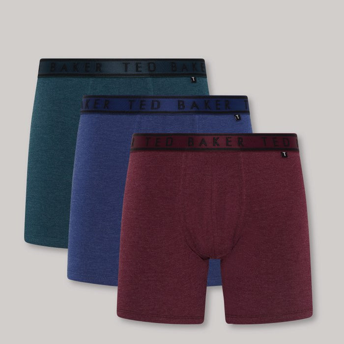 3-Pack Cotton Fashion Boxer Brief Mens Briefs Multicoloured