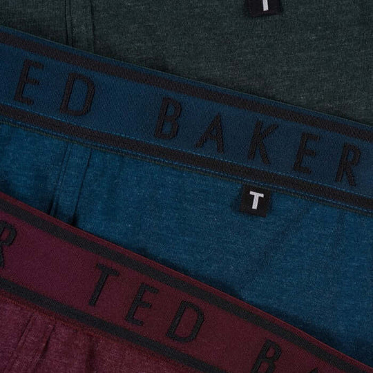 Ted Baker 3-Pack Cotton Fashion Boxer Brief Mens Briefs Multicoloured