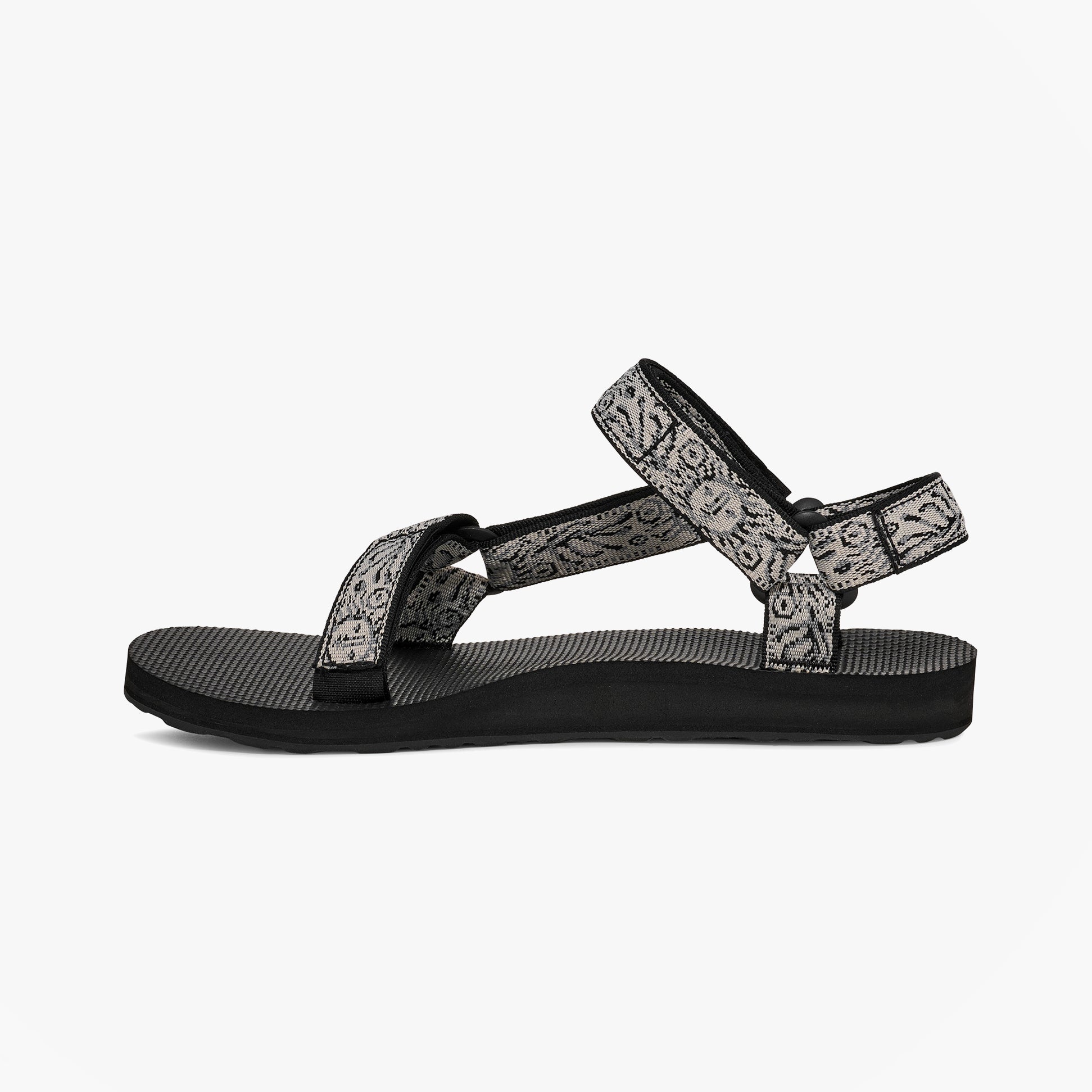 Teva ORIGINAL UNIVERSAL Womens Ankle Strap Sandals Windy Summer Black/ White